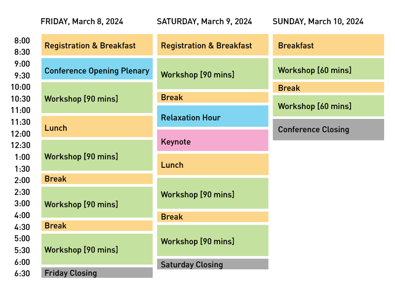 2024 FLCC Preliminary Schedule Florida Creativity Conference XXI